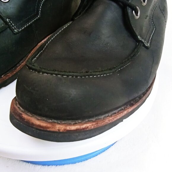 Timberland Premium Leather Waterproof Boot Black Men's Size 10.5 US - Picture 9 of 16